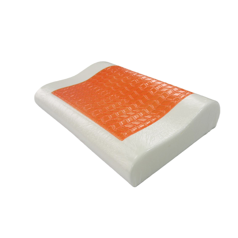 Yellow Back Support Cooling Gel Memory Foam Pillow