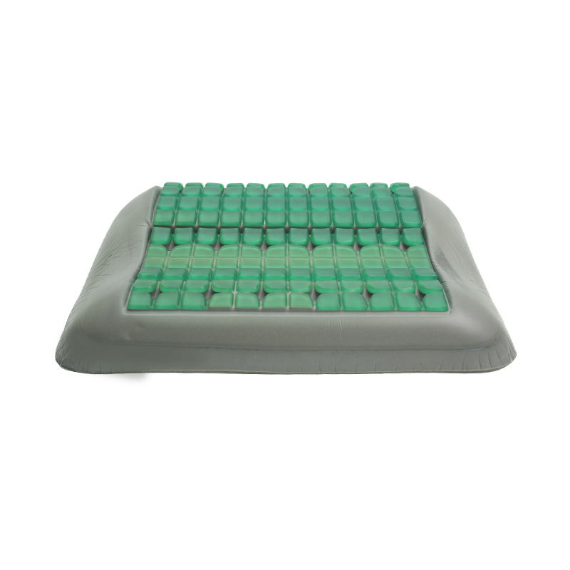 Pressure Relief Green Bed Gel Pillowfor Neck And Spine