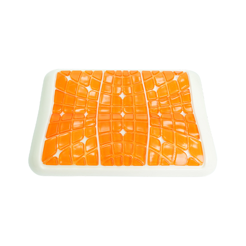 Yellow Massage Gel Cooling Memory Foam Pillow
