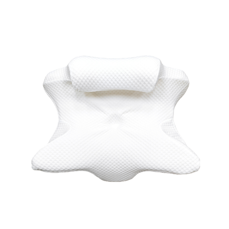 Pressure-Relieving Contoured Memory Foam Pillow