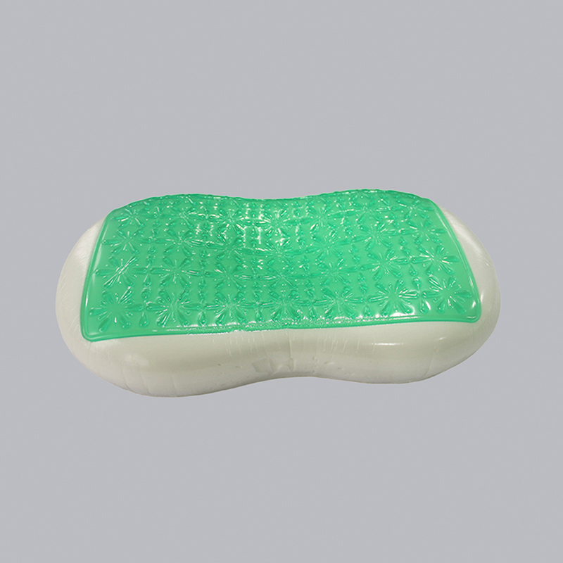 Cooling Gel Cat Belly Pillow with Snowflake Design