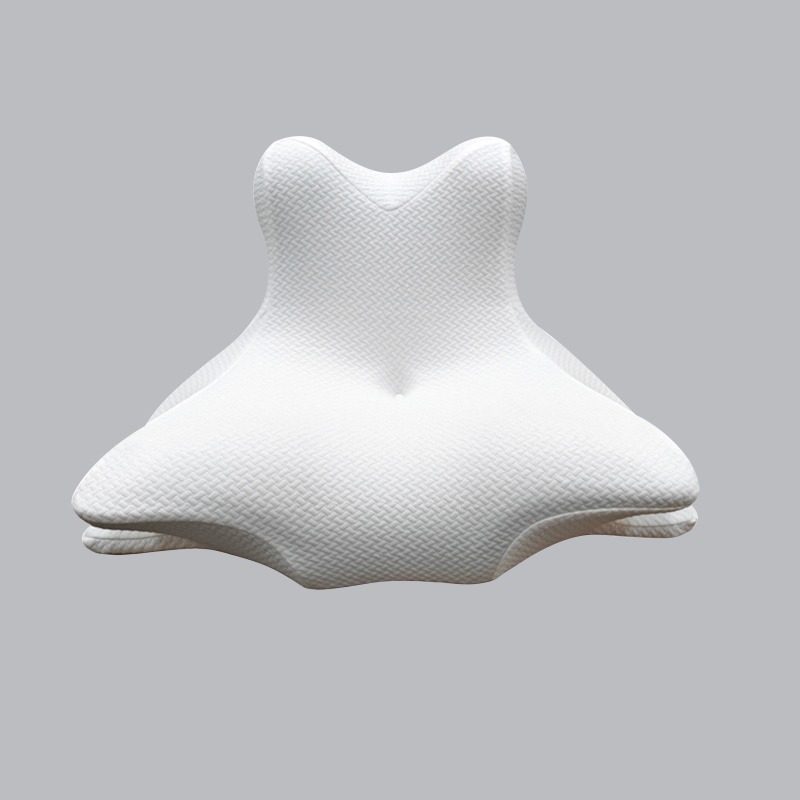 Slow-Rebound Ergonomically Shaped Memory Foam Pillow